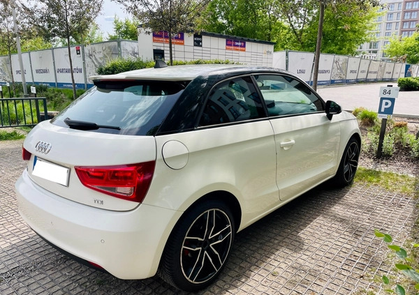 Audi A1 cena 39500 przebieg: 125000, rok produkcji 2011 z Warszawa małe 56